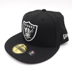 New Era 59fitty Las Vegas Raiders City Gear Hat Sz 7 1/4 Fitted NFL Football Cap